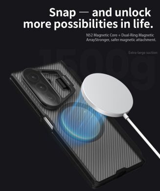 Защитный чехол NILLKIN CamShield Prop Magnetic (Clear Version) (FF) для Samsung Galaxy Fold 7 - Black