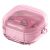 Защитный чехол Reframe Lucid Case для Samsung Galaxy Buds 4 / Buds 4 Pro - Transparent Pink