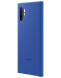 Защитный чехол Silicone Cover для Samsung Galaxy Note 10+ (N975) EF-PN975TLEGRU - Blue. Фото 3 из 5