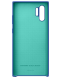 Защитный чехол Silicone Cover для Samsung Galaxy Note 10+ (N975) EF-PN975TLEGRU - Blue. Фото 4 из 5
