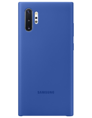 Захисний чохол Silicone Cover для Samsung Galaxy Note 10+ (N975)	 EF-PN975TLEGRU - Blue