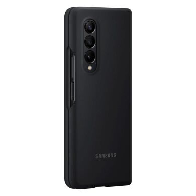 Защитный чехол Silicone Cover (FF) для Samsung Galaxy Fold 3 (EF-PF926TBEGRU) - Black