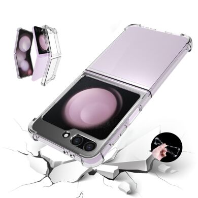 Защитный чехол UniCase AirBag для Samsung Galaxy Flip 6 - Transparent