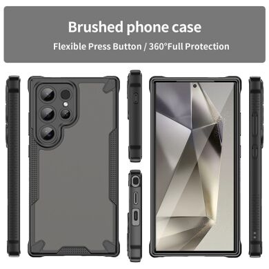 Захисний чохол UniCase Falcon Frame для Samsung Galaxy S24 Ultra (S928) - Black