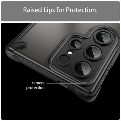 Захисний чохол UniCase Falcon Frame для Samsung Galaxy S24 Ultra (S928) - Black