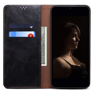 Захисний чохол UniCase Leather Wallet для Samsung Galaxy A35 (A356) - Black