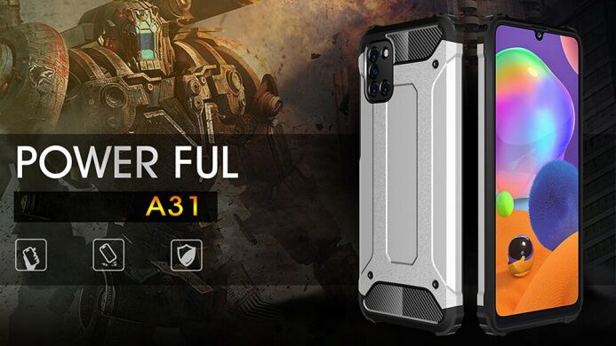 Захисний чохол UniCase Rugged Guard для Samsung Galaxy A31 (A315) - Black