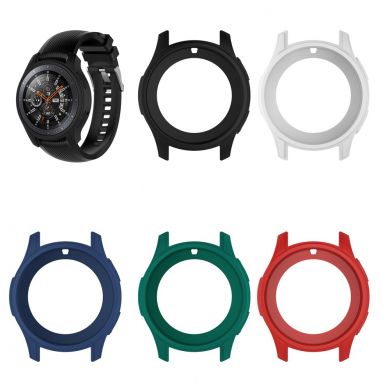 Защитный чехол UniCase Silicone Cover для Samsung Galaxy Watch 46mm / Gear S3 - White