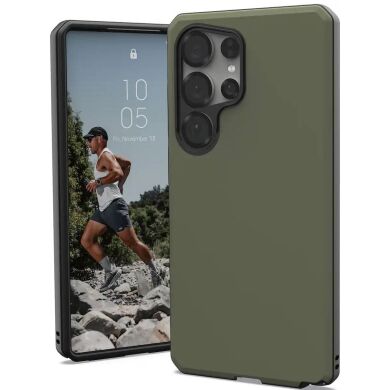 Захисний чохол URBAN ARMOR GEAR Civilian LT Magsafe для Samsung Galaxy S25 Ultra (S938) 214501117272 - Olive