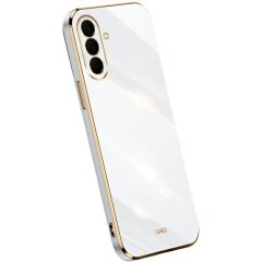 Защитный чехол XINLI Porcelain Design для Samsung Galaxy S26 FE - White