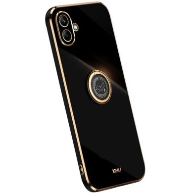 Защитный чехол XINLI Porcelain Ring для Samsung Galaxy A06 (A065) - Black