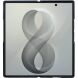 Защитный чехол Guess 4G Classic MagSafe для Samsung Galaxy Fold 8 Ultra (GUHMZFD8P4MSEGCK) - Black. Фото 5 из 7