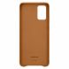 Чохол Leather Cover для Samsung Galaxy S20 Plus (G985) EF-VG985LAEGRU - Brown