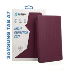 Чехол-книжка BeCover Smart Case для Samsung Galaxy Tab A7 10.4 (T500/505) - Red / Wine