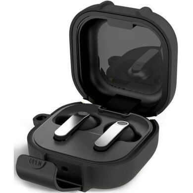 Захисний чохол Tech-Protect Slim Hook для Samsung Galaxy Buds 4 / Buds 4 Pro - Black