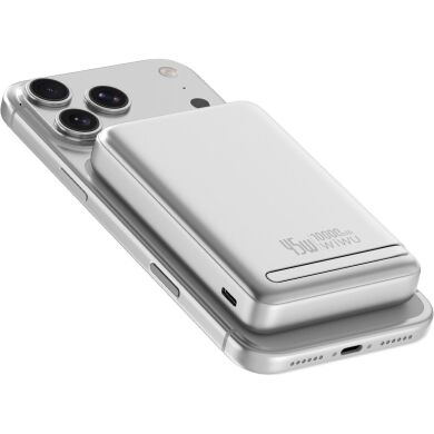 Внешний аккумулятор WiWU Wi-P090 45W (10000 mAh) - Silver