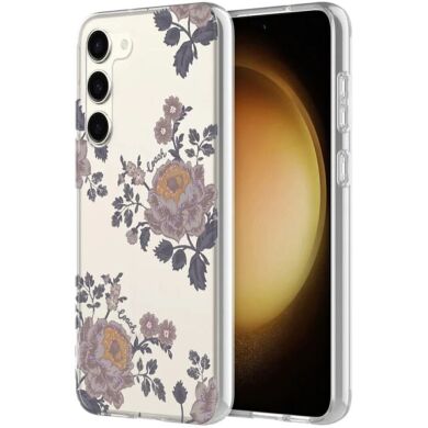 Защитный чехол Coach Protective Case для Samsung Galaxy S23 (S911) - Moody Floral