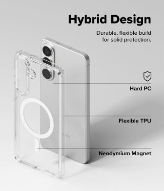 Захисний чохол Ringke Fusion Magnetic для Samsung Galaxy S26 Plus (S947) 8800328815032 - Clear