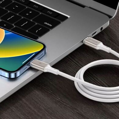 Кабель Proove Flex Metal Type-C to Type-C 60W (3A, 1m) - Black