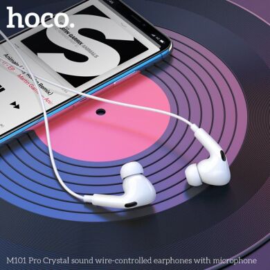 Гарнітура HOCO M101 Pro Crystal - White