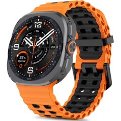 Ремінець Tech-Protect IconBand Pro для Samsung Galaxy Watch Ultra 2 / Ultra / Ultra (2025) - Orange / Black