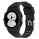 Ремешок Deexe Solid Color для Samsung Galaxy Watch 4 / 5 (44mm) - Black. Фото 1 из 6