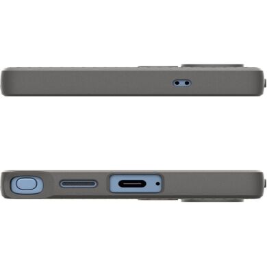 Защитный чехол Spigen (SGP) Liquid Air для Samsung Galaxy S25 Ultra (S938) ACS08954 - Gray