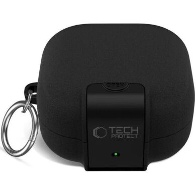 Захисний чохол Tech-Protect Slim Hook для Samsung Galaxy Buds 4 / Buds 4 Pro - Black