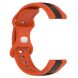 Ремінець Deexe Sport Strap для годинників з шириною кріплення 22мм - Black / Orange