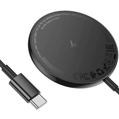 Беспроводное зарядное устройство Hoco CW61 (15W) - Black