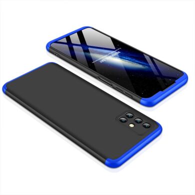 Защитный чехол GKK Double Dip Case для Samsung Galaxy M31s (M317) - Black / Blue