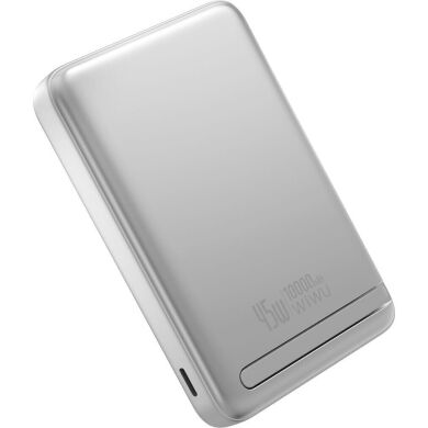 Внешний аккумулятор WiWU Wi-P090 45W (10000 mAh) - Silver
