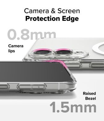 Защитный чехол Ringke Fusion Magnetic для Samsung Galaxy S25 Edge (S937) 8800293854333 - Clear