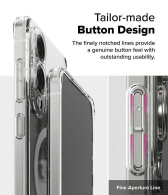 Защитный чехол Ringke Fusion Magnetic для Samsung Galaxy S25 Edge (S937) 8800293854333 - Clear