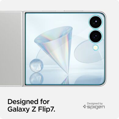Защитное стекло Spigen (SGP) Glas.tR EZ Fit для Samsung Galaxy Flip 7 (AGL09586)