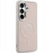 Защитный чехол Karl Lagerfeld Embossed Ring RSG Logo MagSafe для Samsung Galaxy S26 (S942) KLHMS26SPSKRSGEP - Pink. Фото 4 из 8