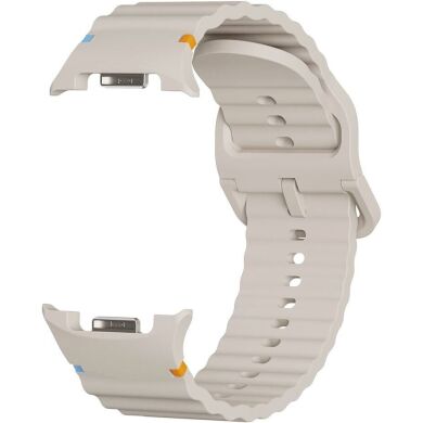 Ремешок KALEBOL Silicone Strap для Samsung Galaxy Watch 8 (40/44mm) / 8 Classic - Starlight