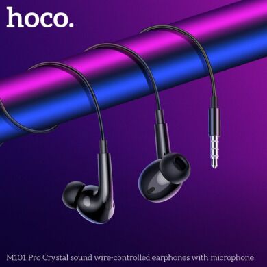 Гарнитура HOCO M101 Pro Crystal - Black