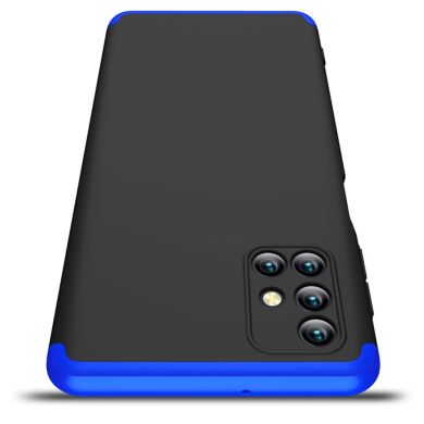 Защитный чехол GKK Double Dip Case для Samsung Galaxy M31s (M317) - Black / Blue