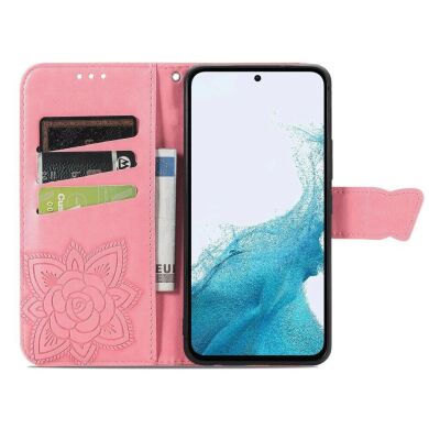 Чохол UniCase Butterfly Pattern для Samsung Galaxy A54 (A546) - Pink