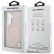 Защитный чехол Karl Lagerfeld Embossed Ring RSG Logo MagSafe для Samsung Galaxy S26 (S942) KLHMS26SPSKRSGEP - Pink. Фото 8 из 8