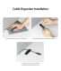 Тримач для кабелів Ringke Silicone Cable Organizer (8809688890703) - Pink / Blue / Gray / Black