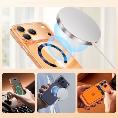 Комплект магнитных колец Tech-Protect MMP-210 Magnetic - Black / Cosmic Orange