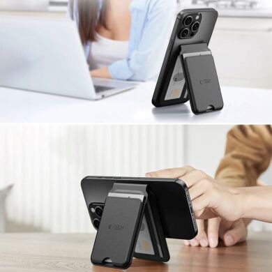 Кардхолдер Tech-Protect MAGWALLET STAND - Black