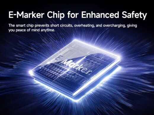 Кабель Baseus New Braided Type-С to Type-C (100W, 1m) E0426V01 - White