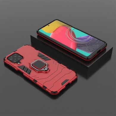 Защитный чехол Deexe Hybrid Case для Samsung Galaxy M53 (M536) - Red