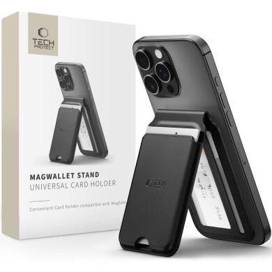 Кардхолдер Tech-Protect MAGWALLET STAND - Black