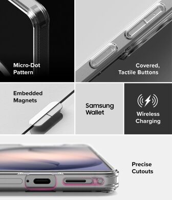 Захисний чохол Ringke Fusion Magnetic для Samsung Galaxy S26 Plus (S947) 8800328815032 - Clear