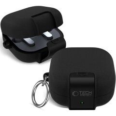 Защитный чехол Tech-Protect Slim Hook для Samsung Galaxy Buds 4 / Buds 4 Pro - Black
