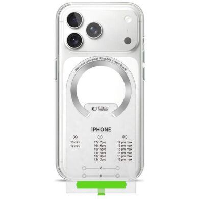 Комплект магнитных колец Tech-Protect MMP-210 Magnetic - Deep Blue / Silver